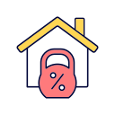 hipoteca de la casa icon