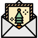 tarjeta de navidad icon