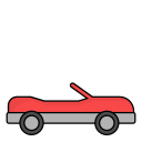 coche convertible icon