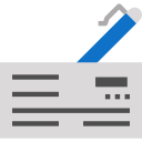 cheque icon