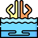 natación sincronizada icon