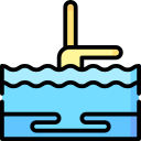 natación sincronizada icon