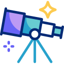 telescopio animated icon