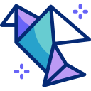 origami animated icon