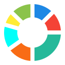 gráfico circular icon