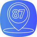 87 