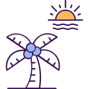 isla tropical icon