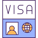 pasaporte internacional icon