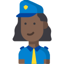 mujer policía icon