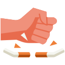 aplastar cigarrillos icon