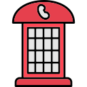 cabina telefónica icon