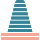 cono de tráfico 