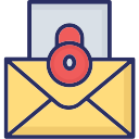 correo electrónico cifrado icon