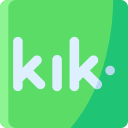 logotipo de kik icon