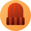 sombrero de invierno icon