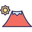 monte kilimanjaro icon