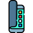 teléfono flexible icon