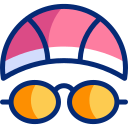 gorro de natación icon