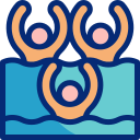 natación sincronizada icon