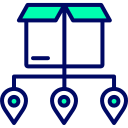 distribución icon