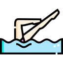 natación sincronizada icon