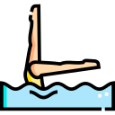 natación sincronizada icon