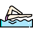 natación sincronizada icon