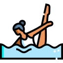 natación sincronizada icon