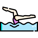 natación sincronizada icon