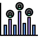 gráfico de barras icon