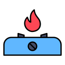 estufa de gas icon