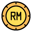 ringgit malayo icon