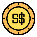 dolar de singapur icon