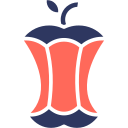 corazón de manzana icon