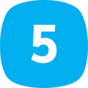 número 5 icon