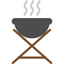 parrilla de la barbacoa icon