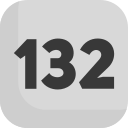 132 