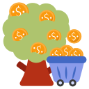 Árbol del dinero icon