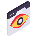 monitoreo web icon