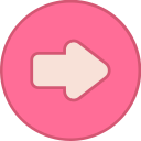 flecha correcta icon