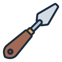 cuchillo de pintura icon