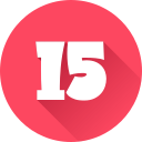 numero 15 icon