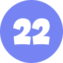 número 22 icon