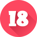 número 18 icon