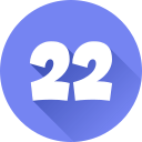 número 22 icon