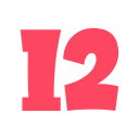 numero 12 icon