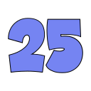 número 25