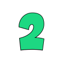 número 2 icon