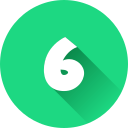 número 6 icon