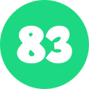 número 83 icon